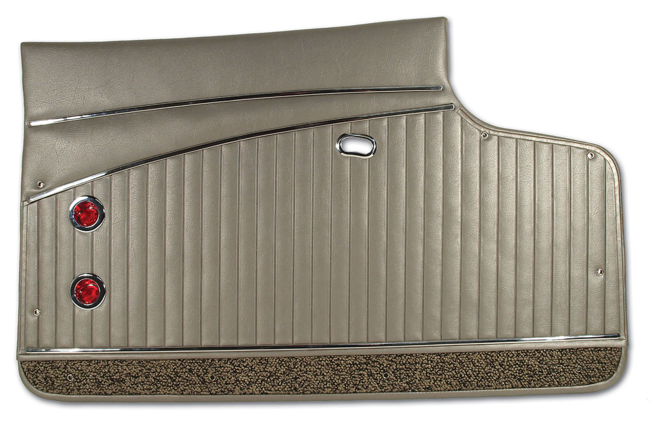 1962-1962 Corvette Door Panels Fawn Deluxe-436409-Corvette-Store-Online