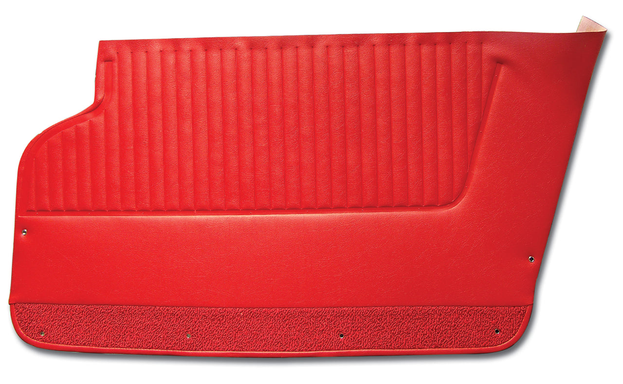 1963-1964 Corvette Door Panels Red-436535-Corvette-Store-Online