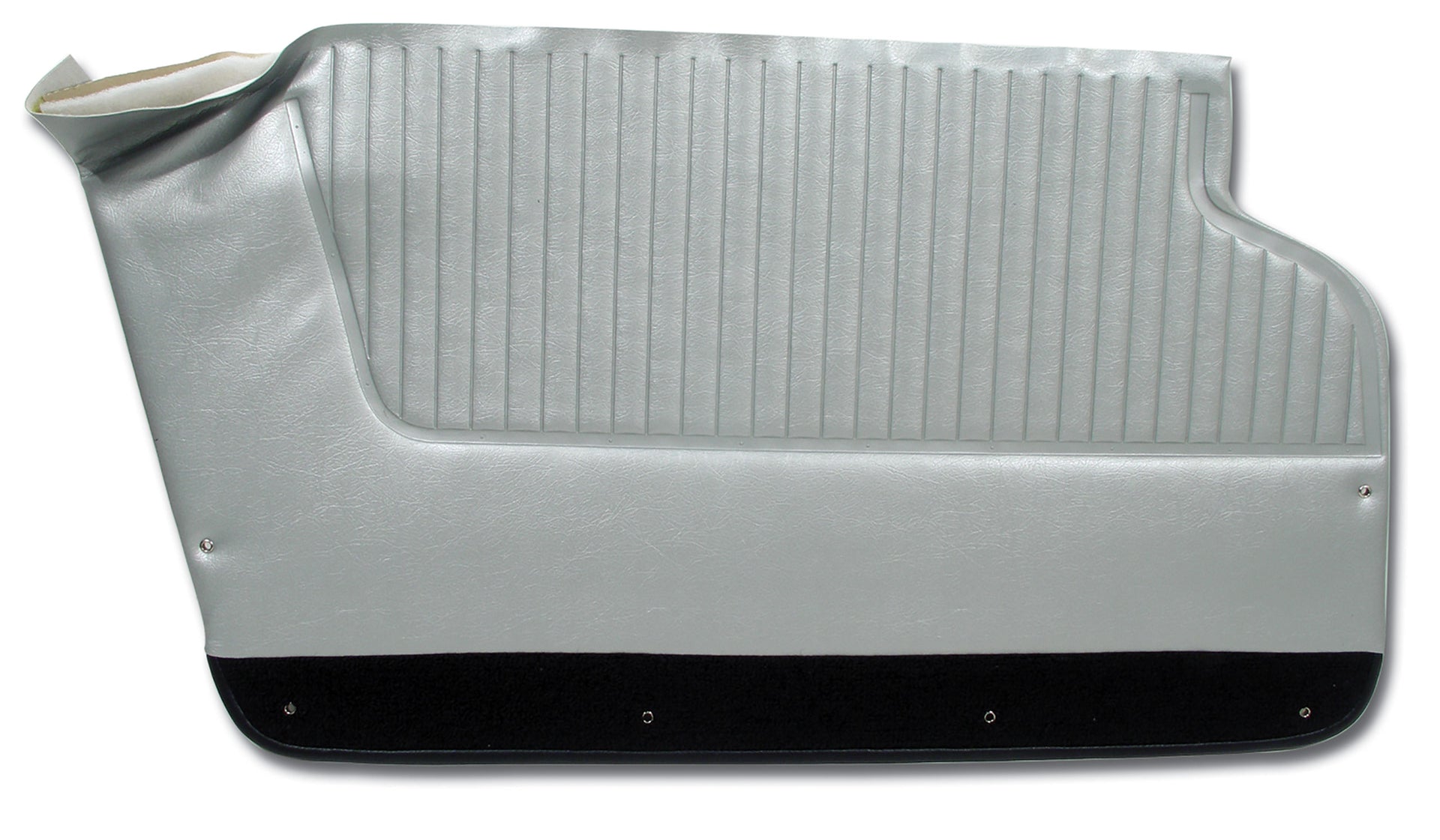 1964-1964 Corvette Door Panels Silver W/Black Carpet-436561-Corvette-Store-Online