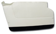 1964-1964 Corvette Door Panels White W/Dark Blue Carpet-4365Z1-Corvette-Store-Online