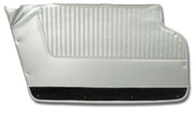 1964-1964 Corvette Door Panels Silver W/Dark Blue Carpet-4365Z4-Corvette-Store-Online