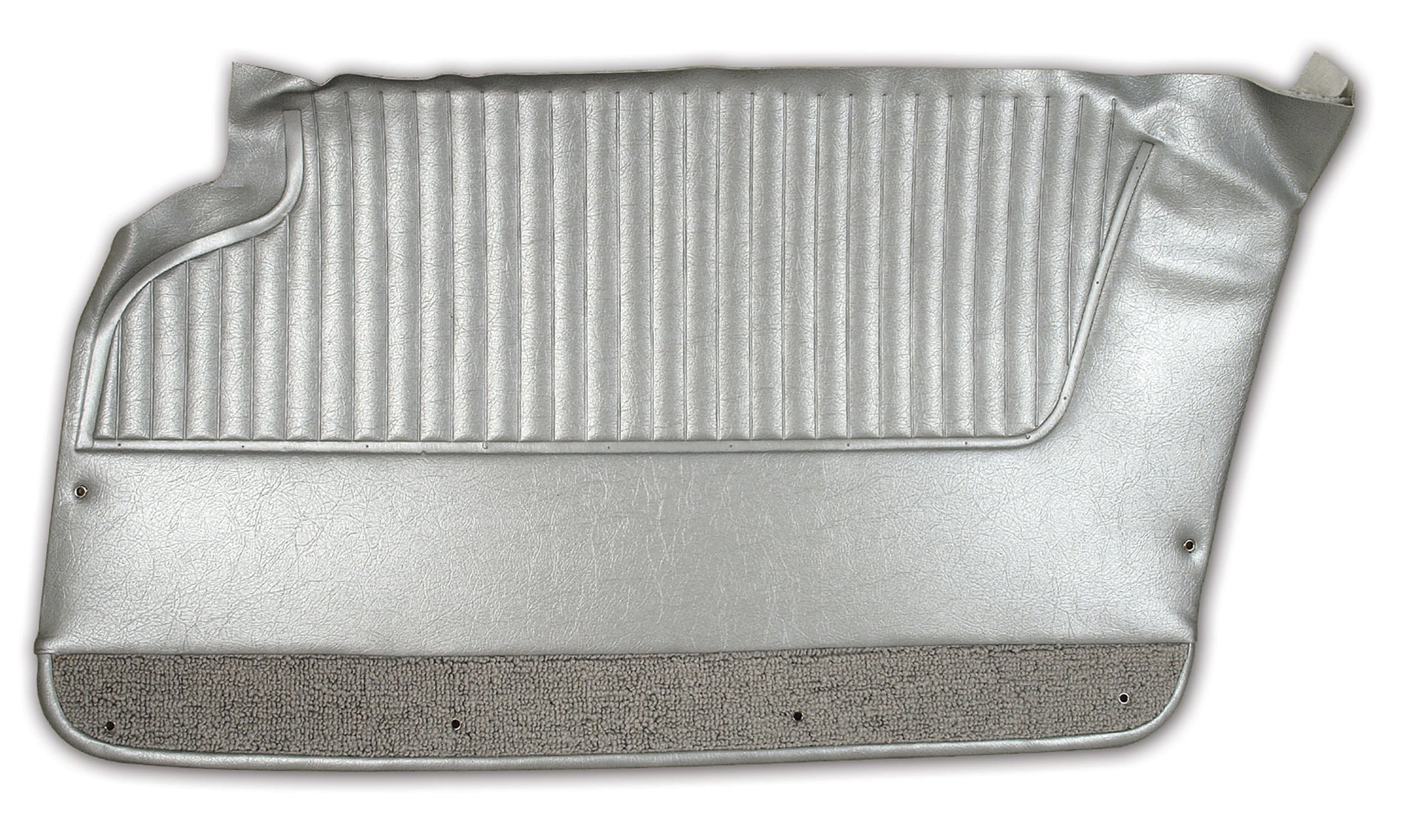 1964-1964 Corvette Door Panels Silver W/Silver Carpet-4365Z5-Corvette-Store-Online