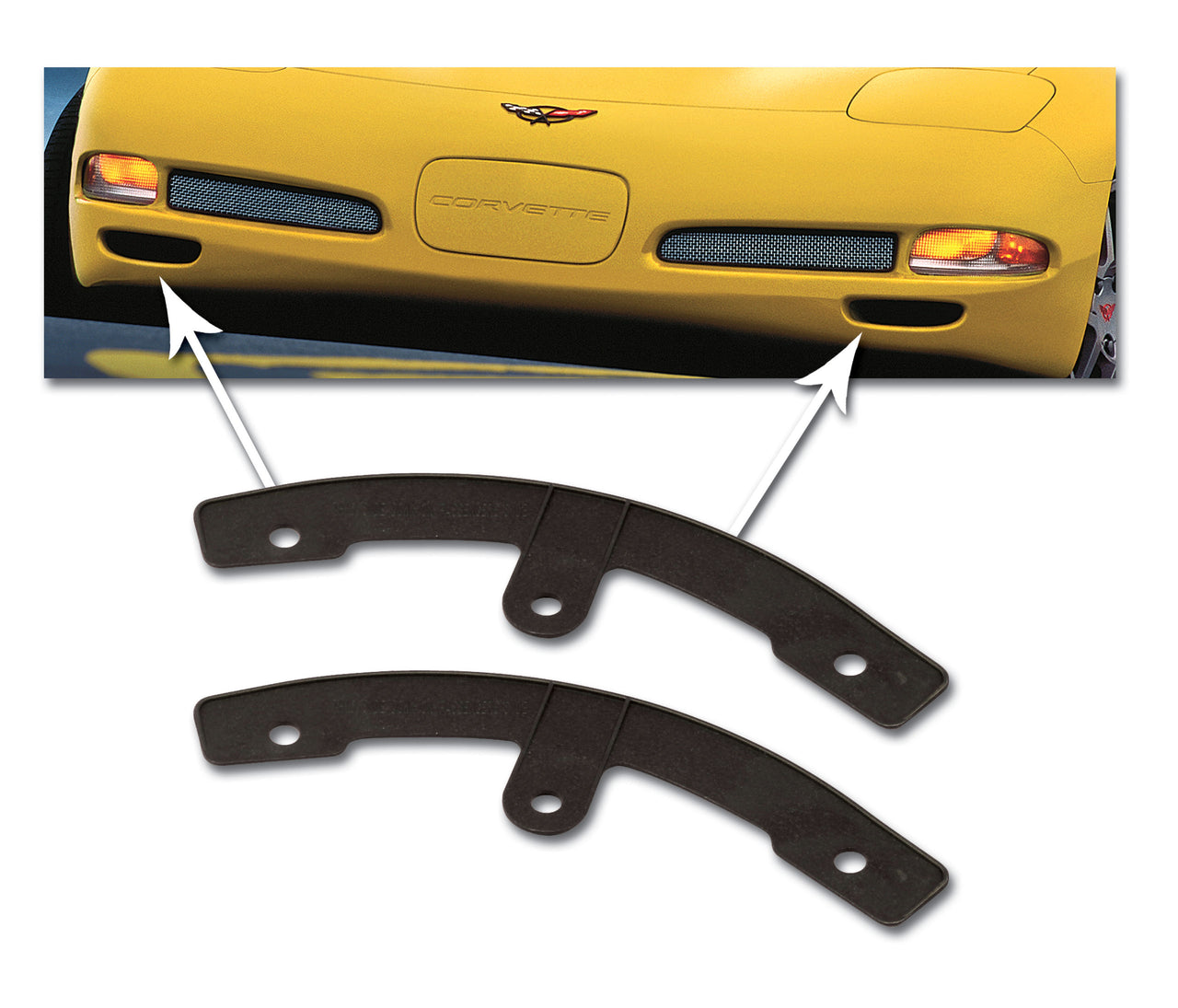 1997-2004 Corvette Side Spoiler Savers-43662-Corvette-Store-Online