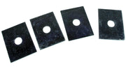 1958-1962 Corvette Bumper Mounting Shim Kit. 4 Piece - 58-62 Front, 58-60 Rear - CA-43733-Corvette-Store-Online