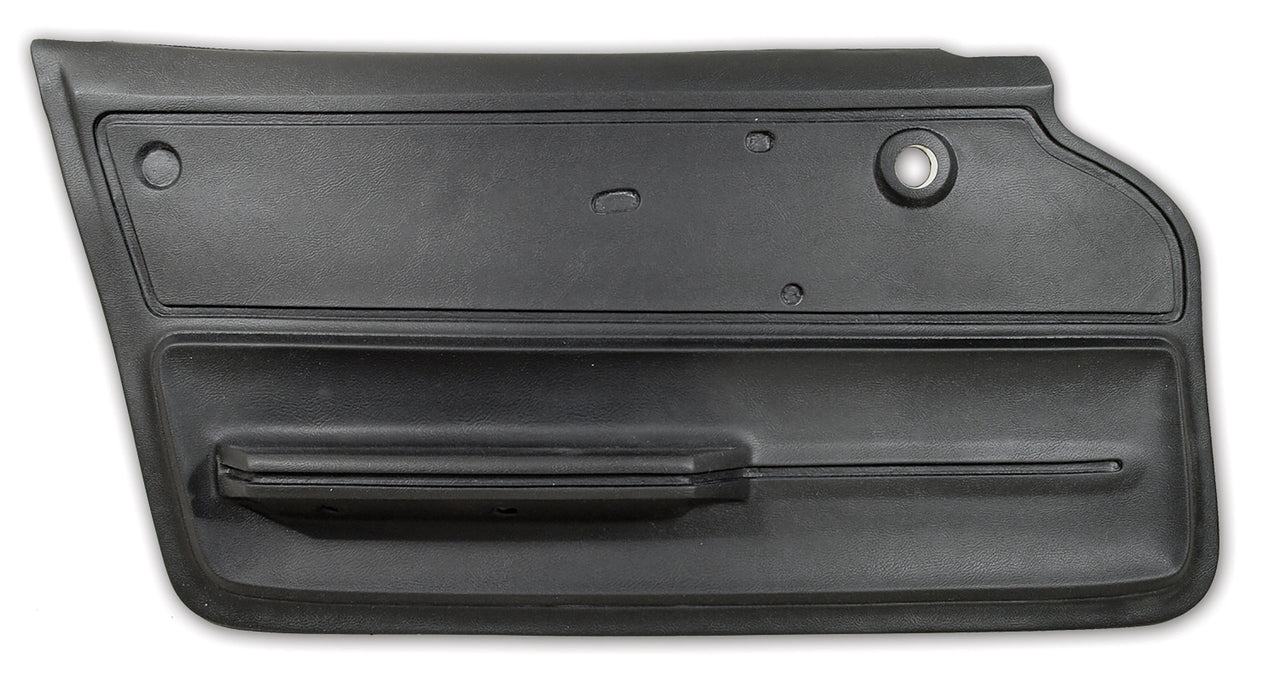1965-1966 Corvette Door Panel Black Coupe W/Felt LH-439120-Corvette-Store-Online