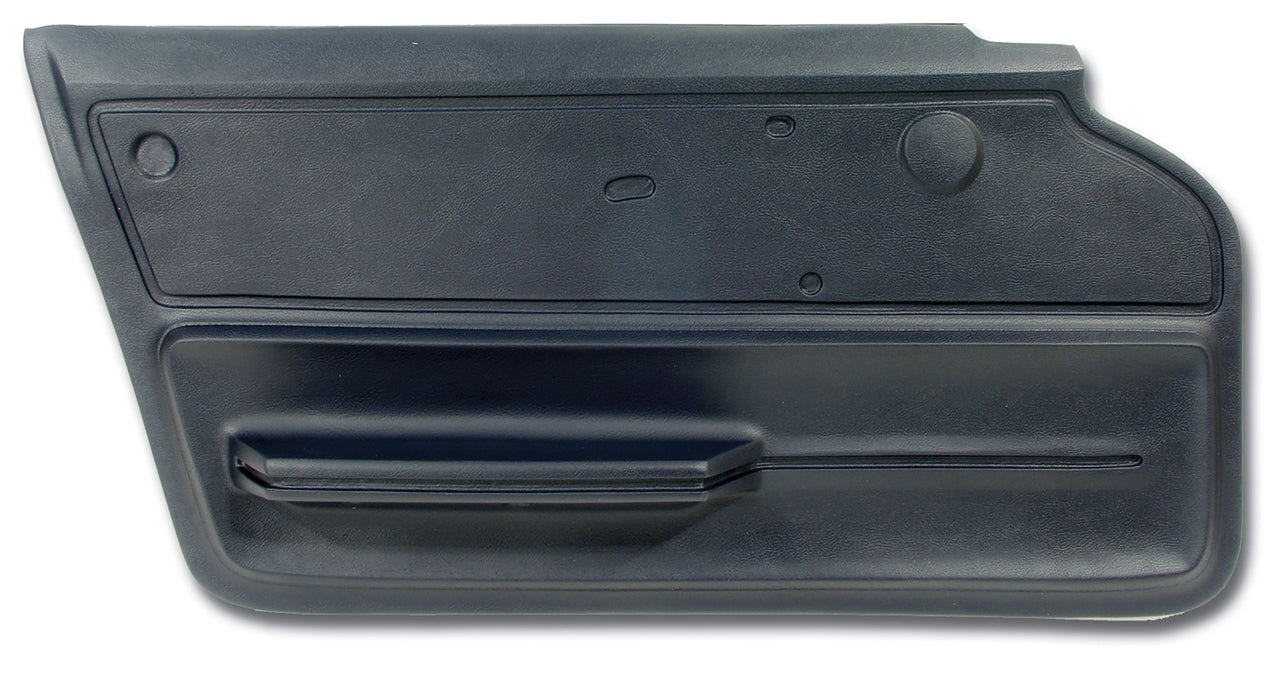1966-1966 Corvette Door Panel Dark Blue Coupe W/Felt LH-439144-Corvette-Store-Online