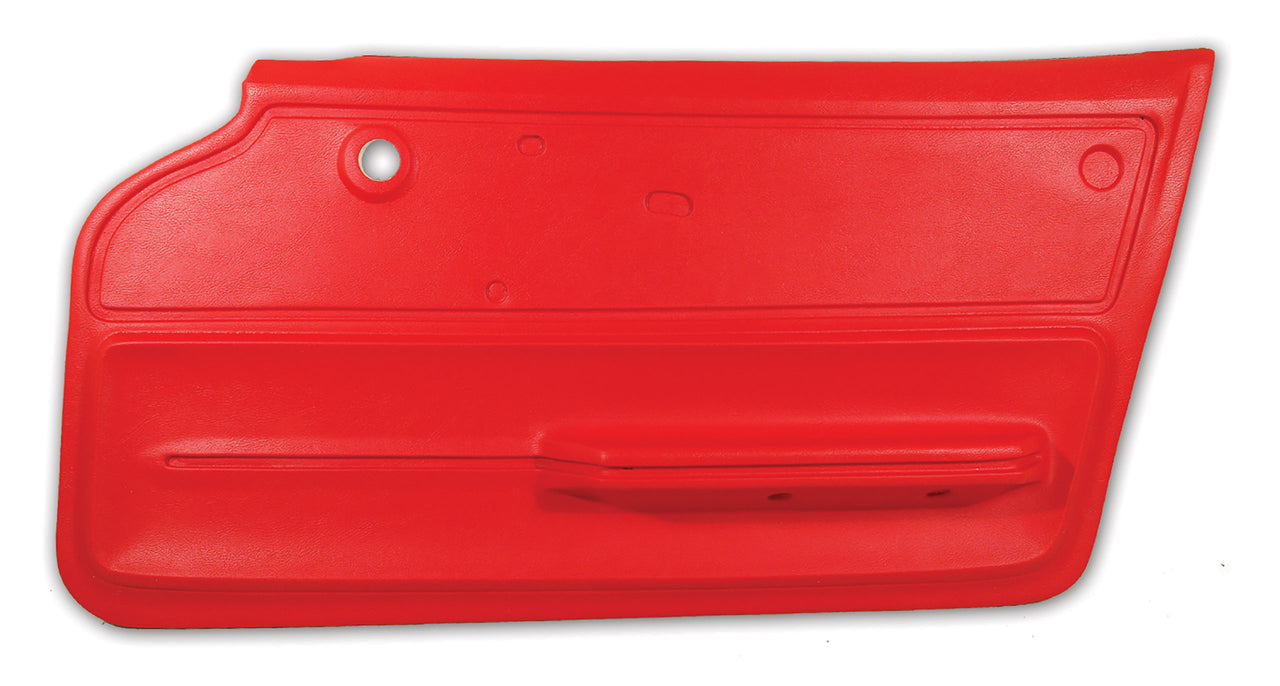 1965-1966 Corvette Door Panel Red Coupe W/Felt RH-439230-Corvette-Store-Online