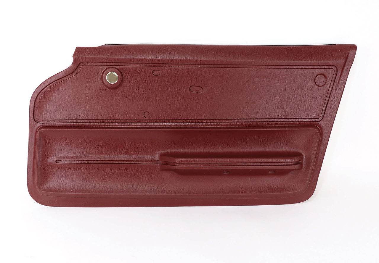 1965-1965 Corvette Door Panel Maroon Coupe W/Felt RH-439237-Corvette-Store-Online