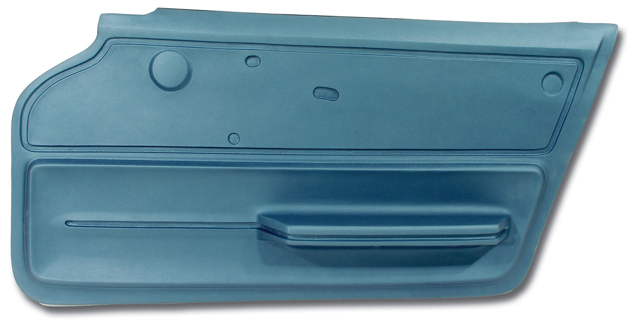 1965-1966 Corvette Door Panel Bright Blue Coupe W/Felt RH-439240-Corvette-Store-Online