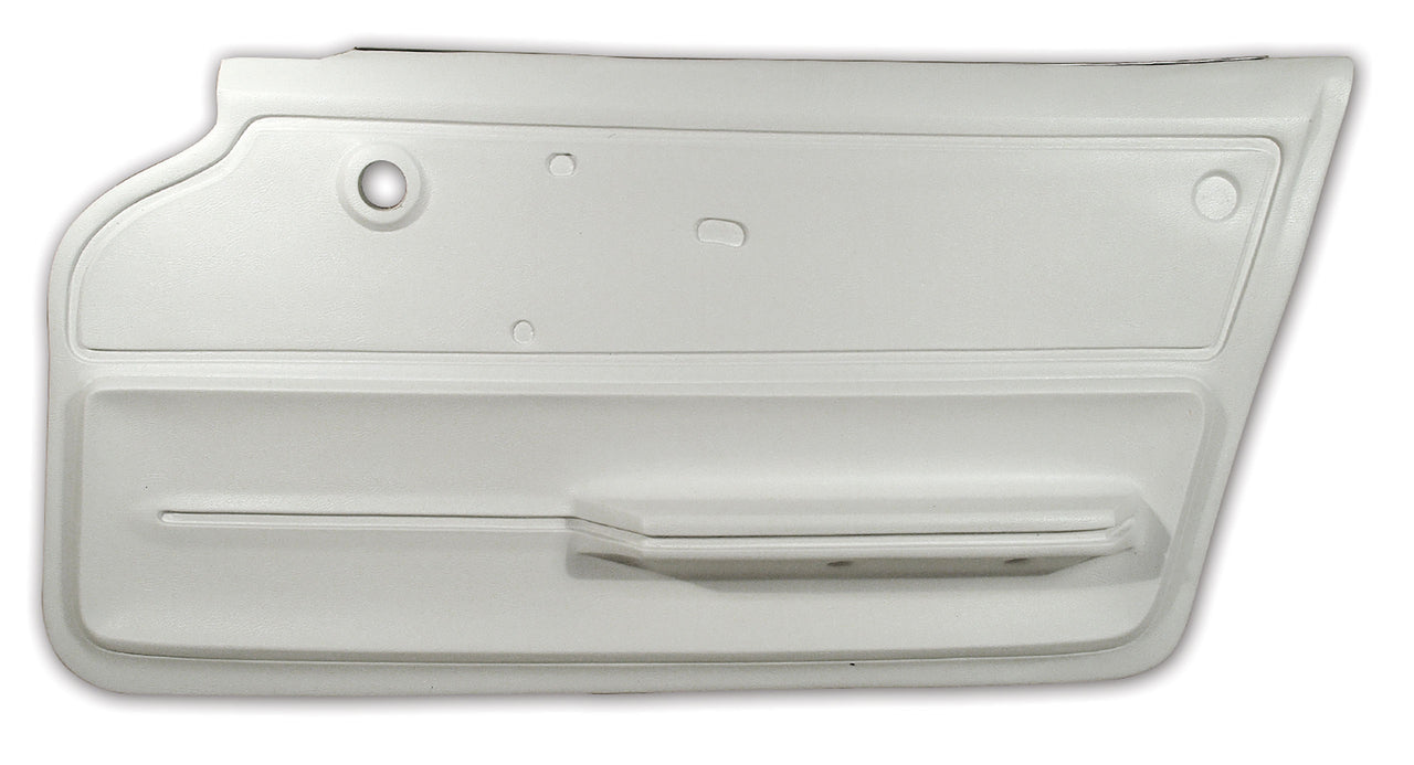 1965-1966 Corvette Door Panel White Coupe W/Felt RH-439265-Corvette-Store-Online