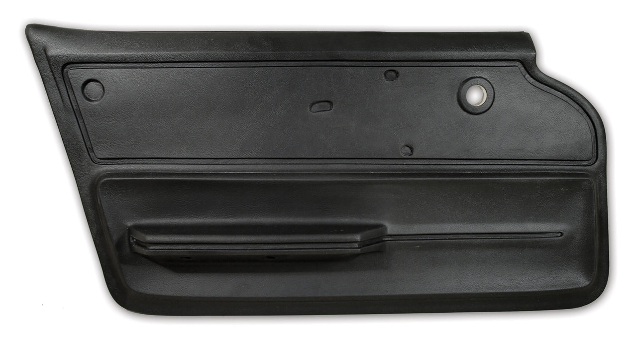 1965-1966 Corvette Door Panel Black Convertible W/Felt LH-439320-Corvette-Store-Online