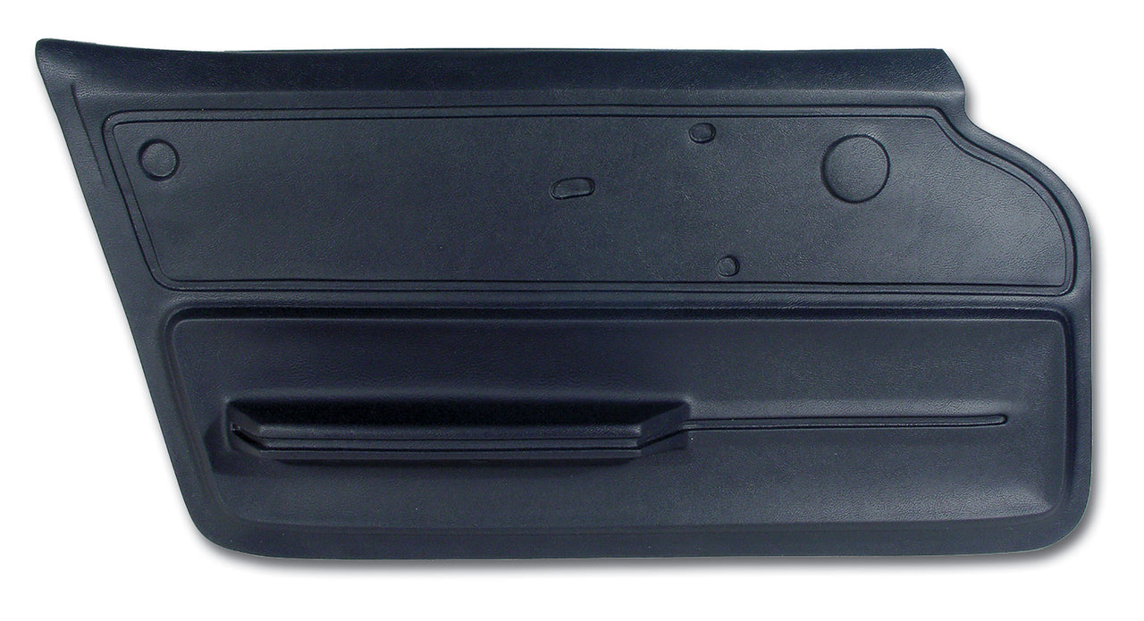 1966-1966 Corvette Door Panel Dark Blue Convertible W/Felt LH-439344-Corvette-Store-Online