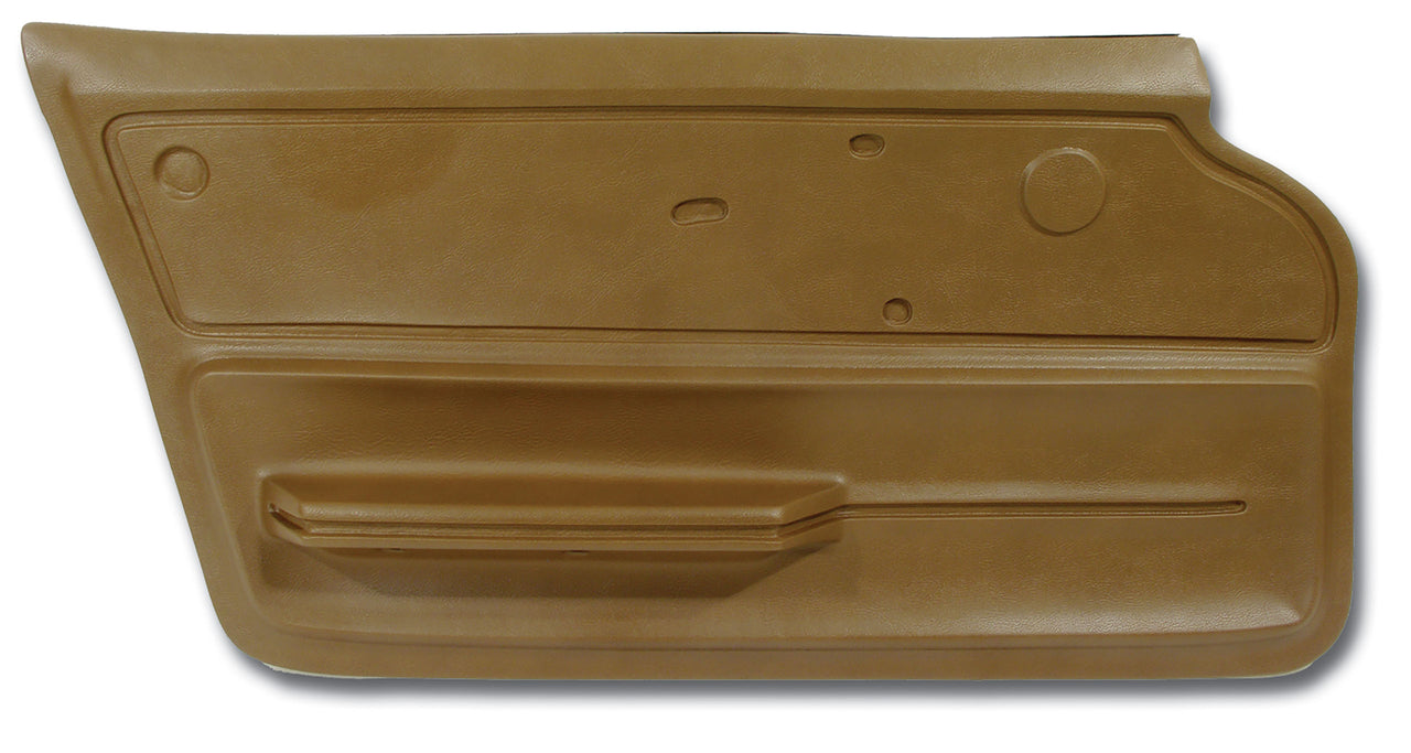 1965-1966 Corvette Door Panel Saddle Convertible W/Felt LH-439352-Corvette-Store-Online