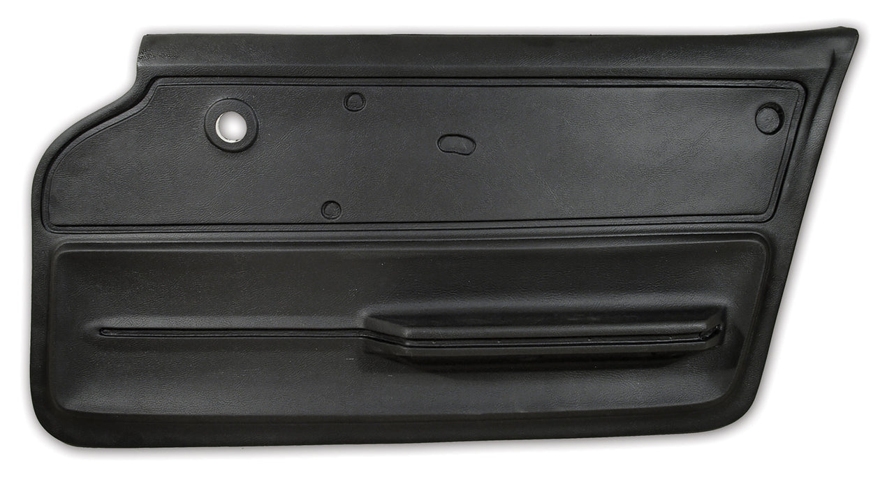 1965-1966 Corvette Door Panel Black Convertible W/Felt RH-439420-Corvette-Store-Online