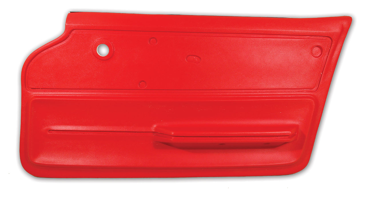 1965-1966 Corvette Door Panel Red Convertible W/Felt RH-439430-Corvette-Store-Online