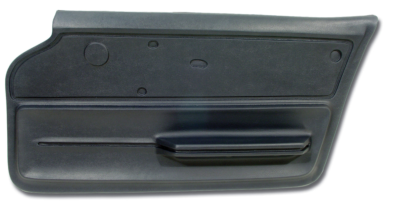 1966-1966 Corvette Door Panel Dark Blue Convertible W/Felt RH-439444-Corvette-Store-Online