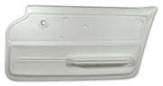 1965-1966 Corvette Door Panel White Convertible W/Felt RH-439465-Corvette-Store-Online