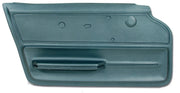 1967-1967 Corvette Door Panel Teal Coupe W/Felt LH-439549-Corvette-Store-Online