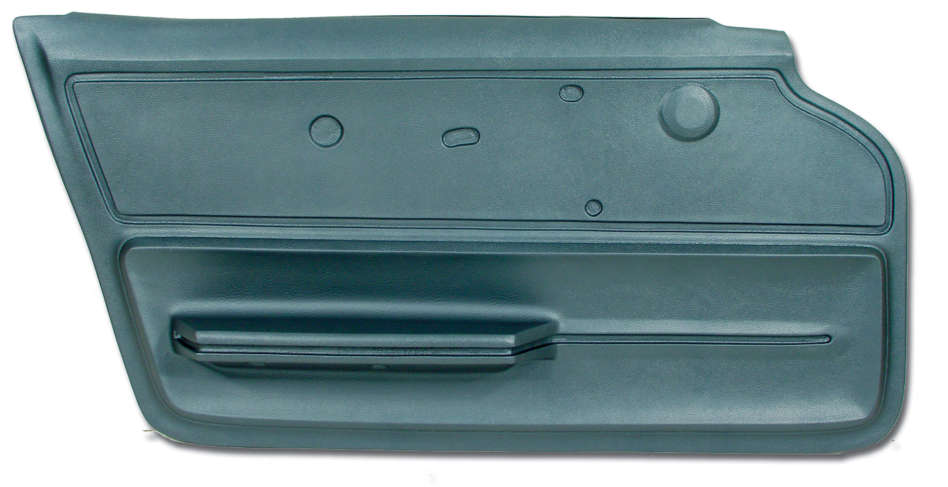 1967-1967 Corvette Door Panel Teal Coupe W/Felt LH-439549-Corvette-Store-Online