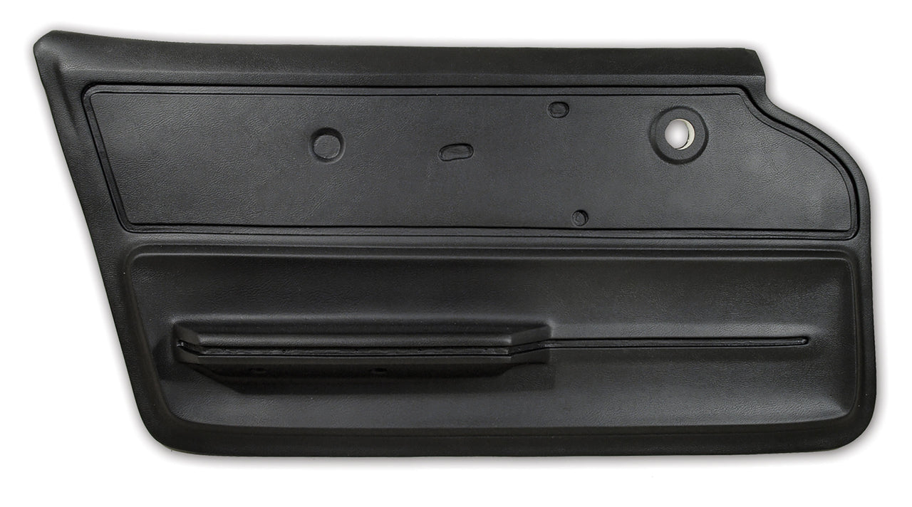 1967-1967 Corvette Door Panel Black Convertible W/Felt LH-439720-Corvette-Store-Online