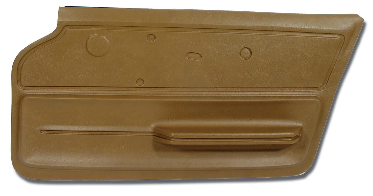 1967-1967 Corvette Door Panel Saddle Convertible W/Felt RH-439853-Corvette-Store-Online