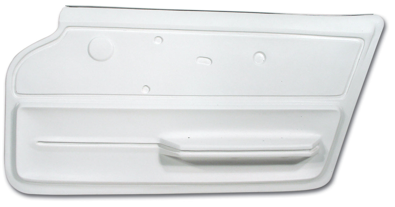 1967-1967 Corvette Door Panel White Convertible W/Felt RH-439865-Corvette-Store-Online