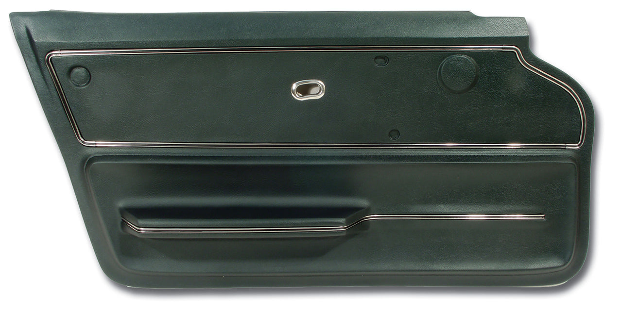1965-1966 Corvette Door Panel Green Coupe W/Trim LH-439914-Corvette-Store-Online