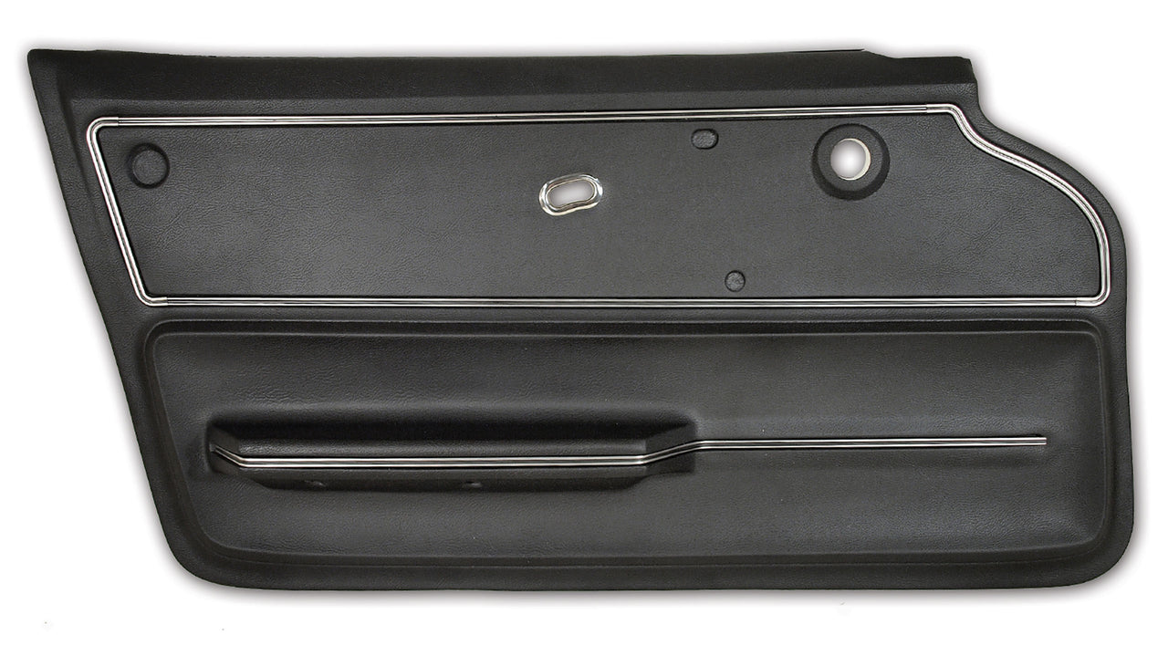 1965-1966 Corvette Door Panel Black Coupe W/Trim LH-439920-Corvette-Store-Online