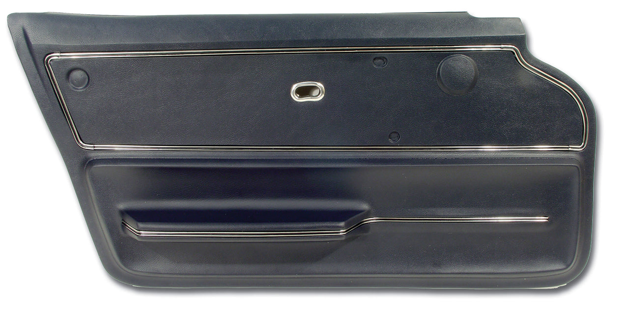 1966-1966 Corvette Door Panel Dark Blue Coupe W/Trim LH-439944-Corvette-Store-Online