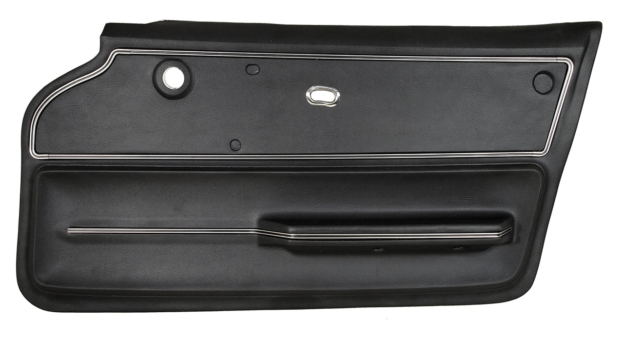1965-1966 Corvette Door Panel Black Coupe W/Trim RH-440020-Corvette-Store-Online