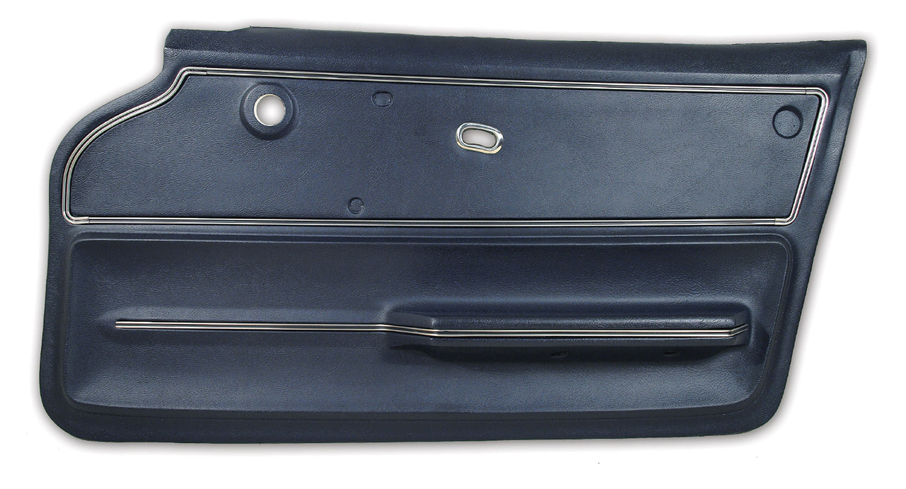 1966-1966 Corvette Door Panel Dark Blue Coupe W/Trim RH-440044-Corvette-Store-Online