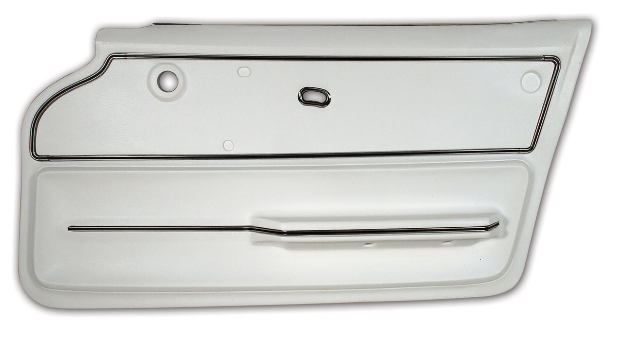 1965-1966 Corvette Door Panel White Coupe W/Trim RH-440065-Corvette-Store-Online