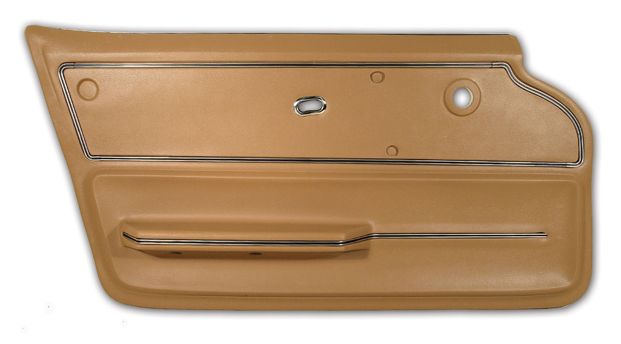 1965-1966 Corvette Door Panel Saddle Convertible W/Trim LH-440152-Corvette-Store-Online