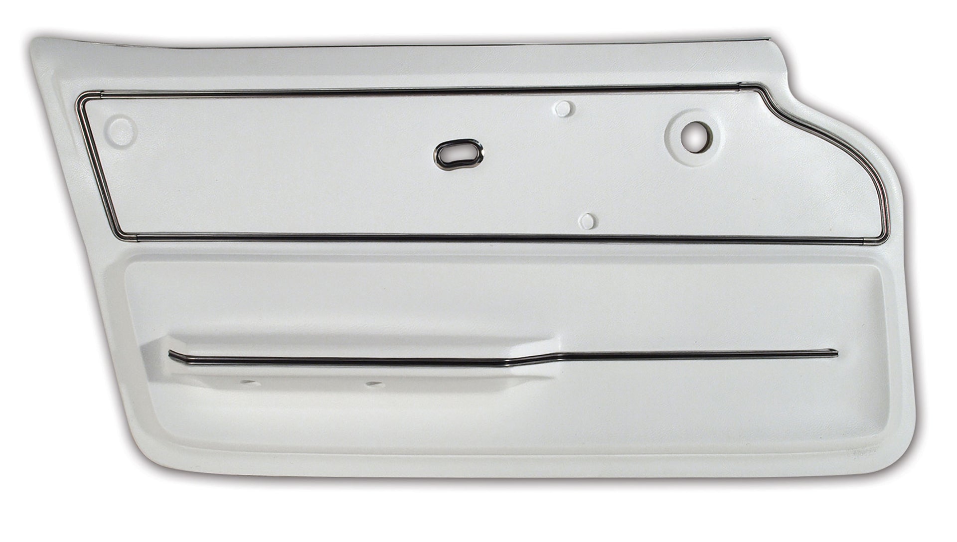 1965-1966 Corvette Door Panel White Convertible W/Trim LH-440165-Corvette-Store-Online