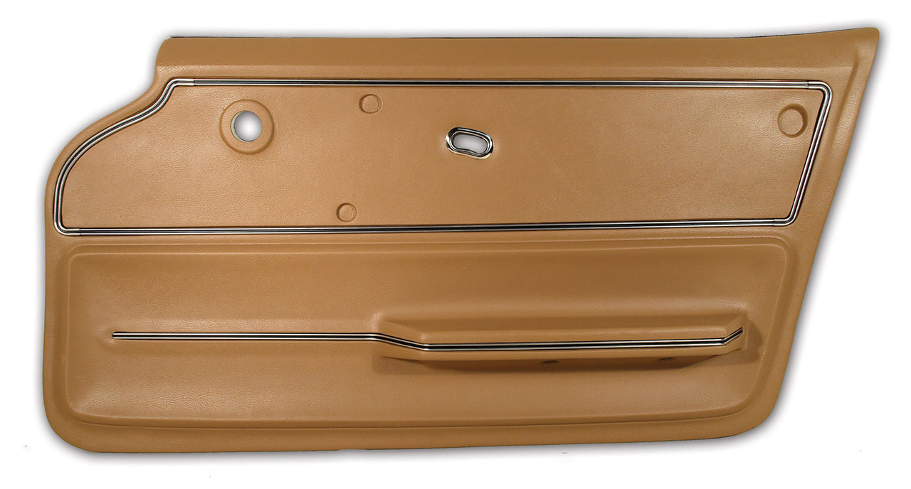 1965-1966 Corvette Door Panel Saddle Convertible W/Trim RH-440252-Corvette-Store-Online