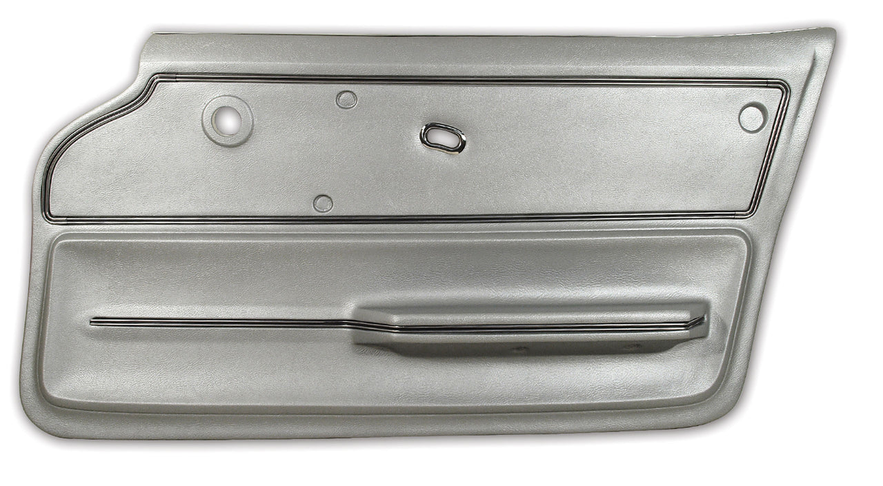 1965-1966 Corvette Door Panel Silver Convertible W/Trim RH-440261-Corvette-Store-Online