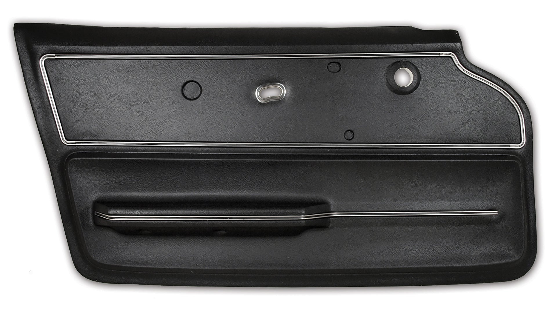 1967-1967 Corvette Door Panel Black Coupe W/Trim LH-440320-Corvette-Store-Online