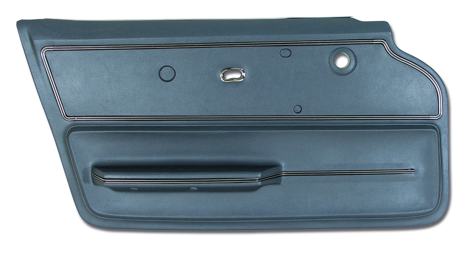1967-1967 Corvette Door Panel Teal Coupe W/Trim LH-440349-Corvette-Store-Online