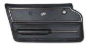 1967-1967 Corvette Door Panel Black Convertible W/Trim LH-440520-Corvette-Store-Online