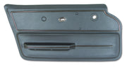 1967-1967 Corvette Door Panel Teal Convertible W/Trim LH-440549-Corvette-Store-Online