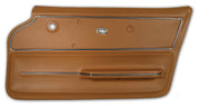 1967-1967 Corvette Door Panel Saddle Convertible W/Trim RH-440653-Corvette-Store-Online