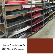 1968-1968 Corvette Door Panel Skin Dark Orange RH-440838-Corvette-Store-Online