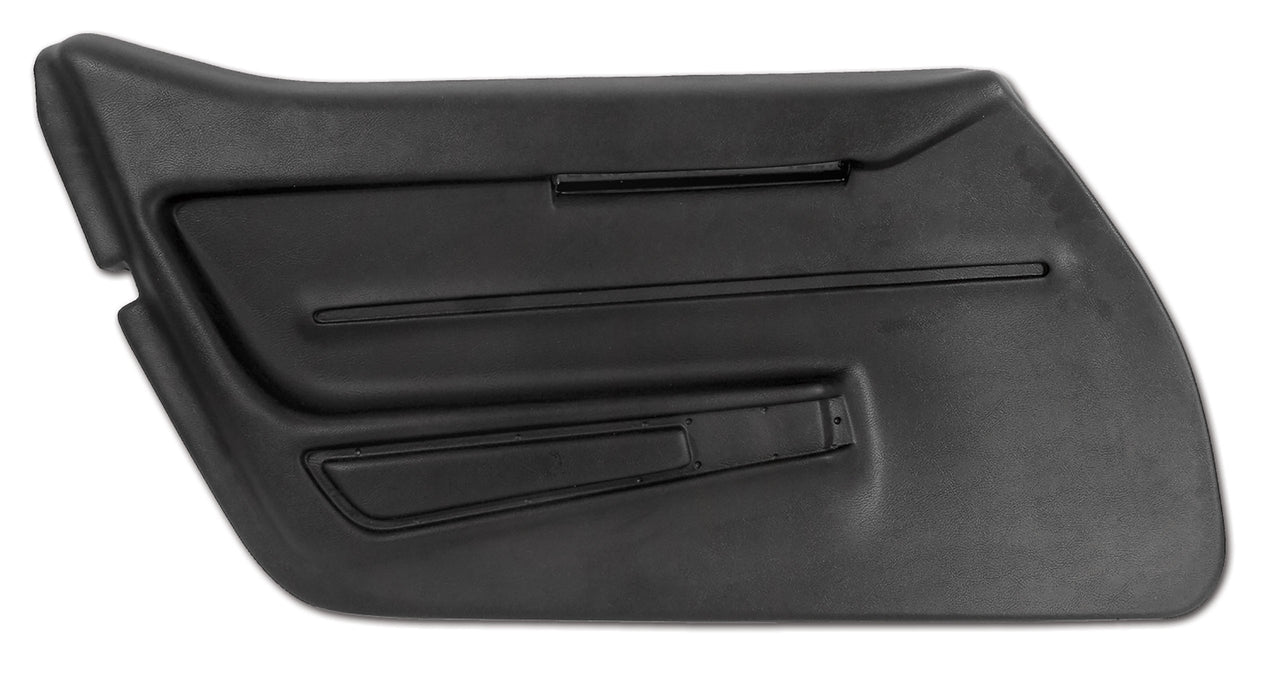 1968-1968 Corvette Door Panel Black LH-440920-Corvette-Store-Online