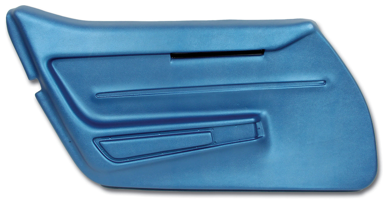 1968-1968 Corvette Door Panel Bright Blue LH-440941-Corvette-Store-Online