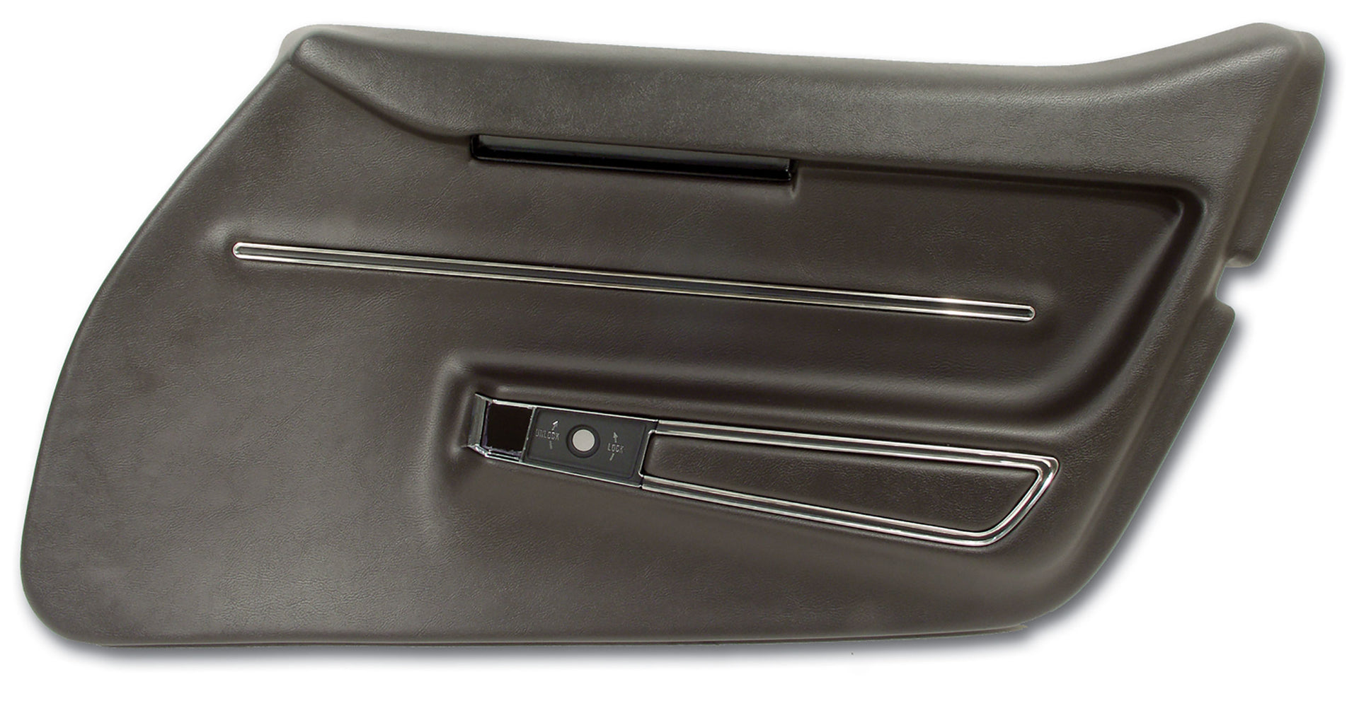 1968-1968 Corvette Door Panel Tobacco W/Trim RH-441228-Corvette-Store-Online