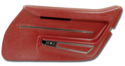 1968-1968 Corvette Door Panel Dark Orange W/Trim RH-441238-Corvette-Store-Online
