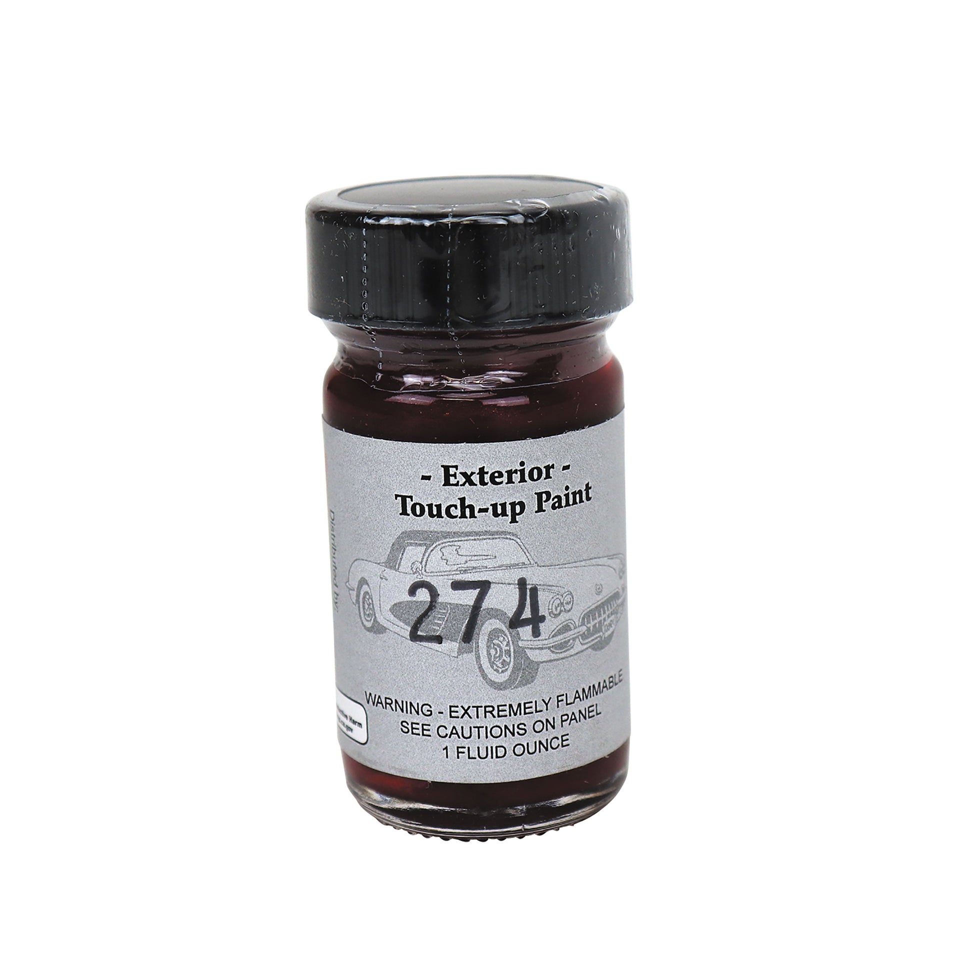 1989-1995 Corvette Touch-Up Paint Dark Red Metallic - Code 68/75-44143-Corvette-Store-Online