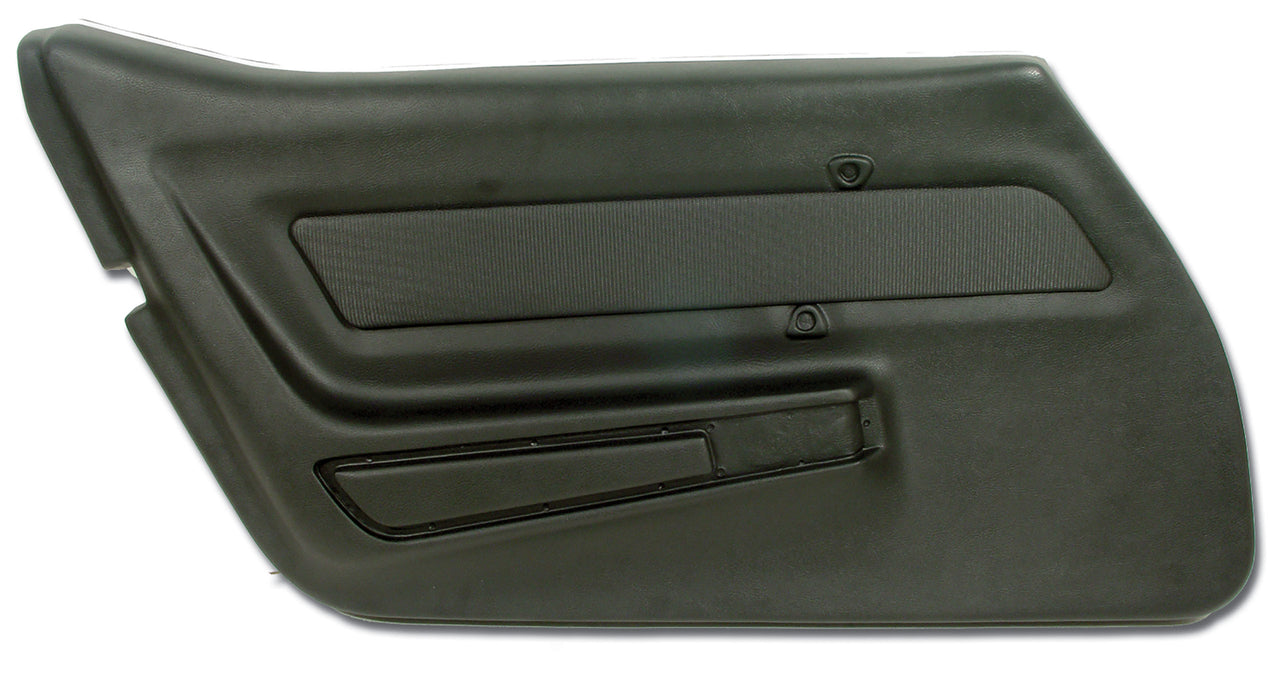 1969-1969 Corvette Door Panel Black LH-441520-Corvette-Store-Online
