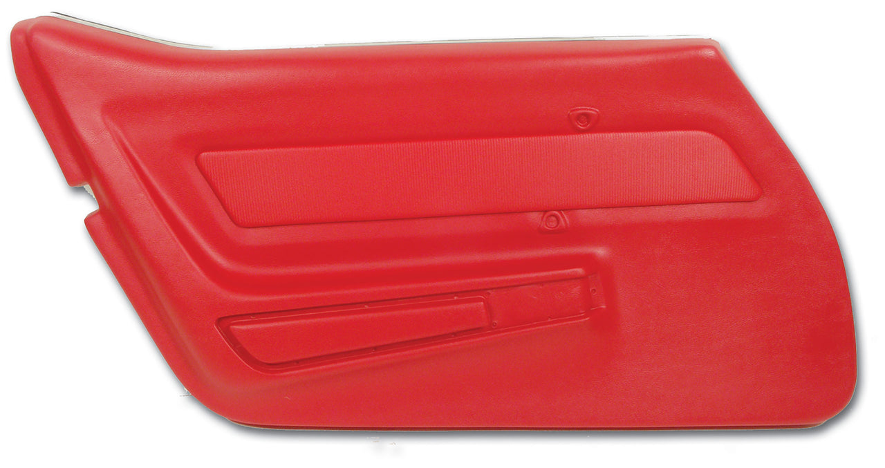 1969-1969 Corvette Door Panel Red LH-441530-Corvette-Store-Online