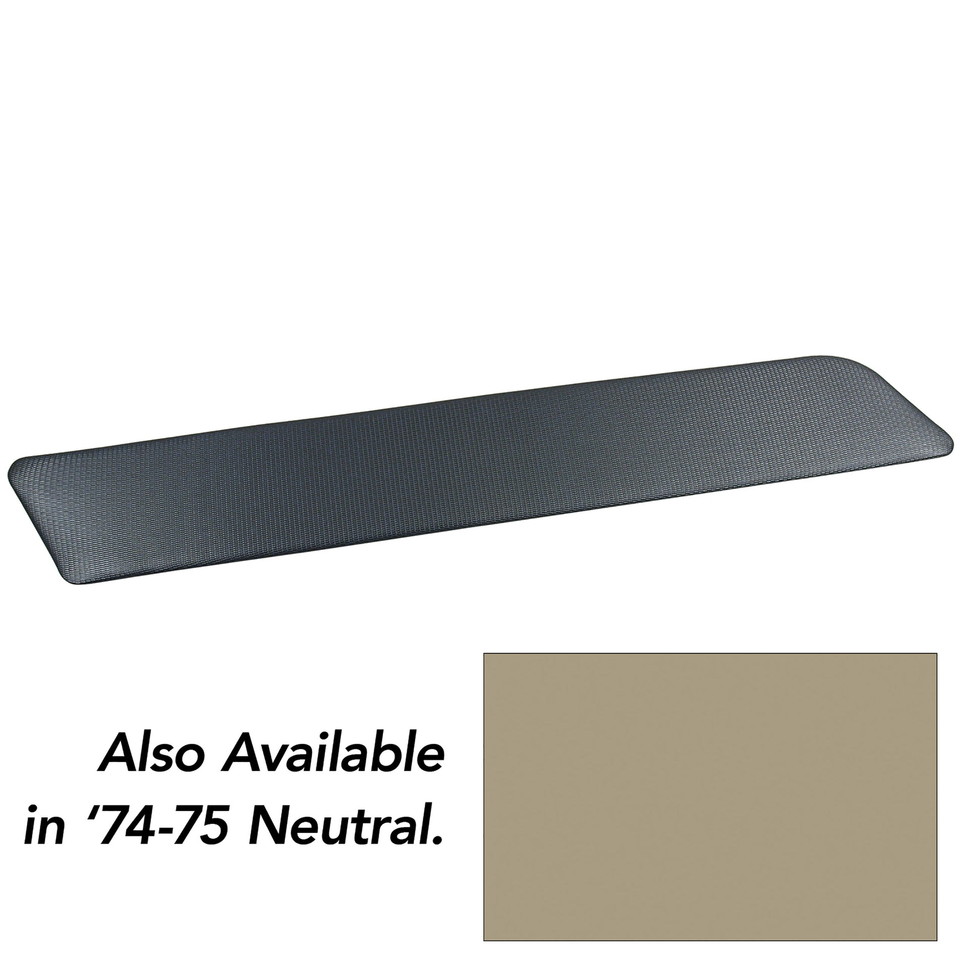 1974-1975 Corvette Door Panel Skin Neutral LH-441916-Corvette-Store-Online